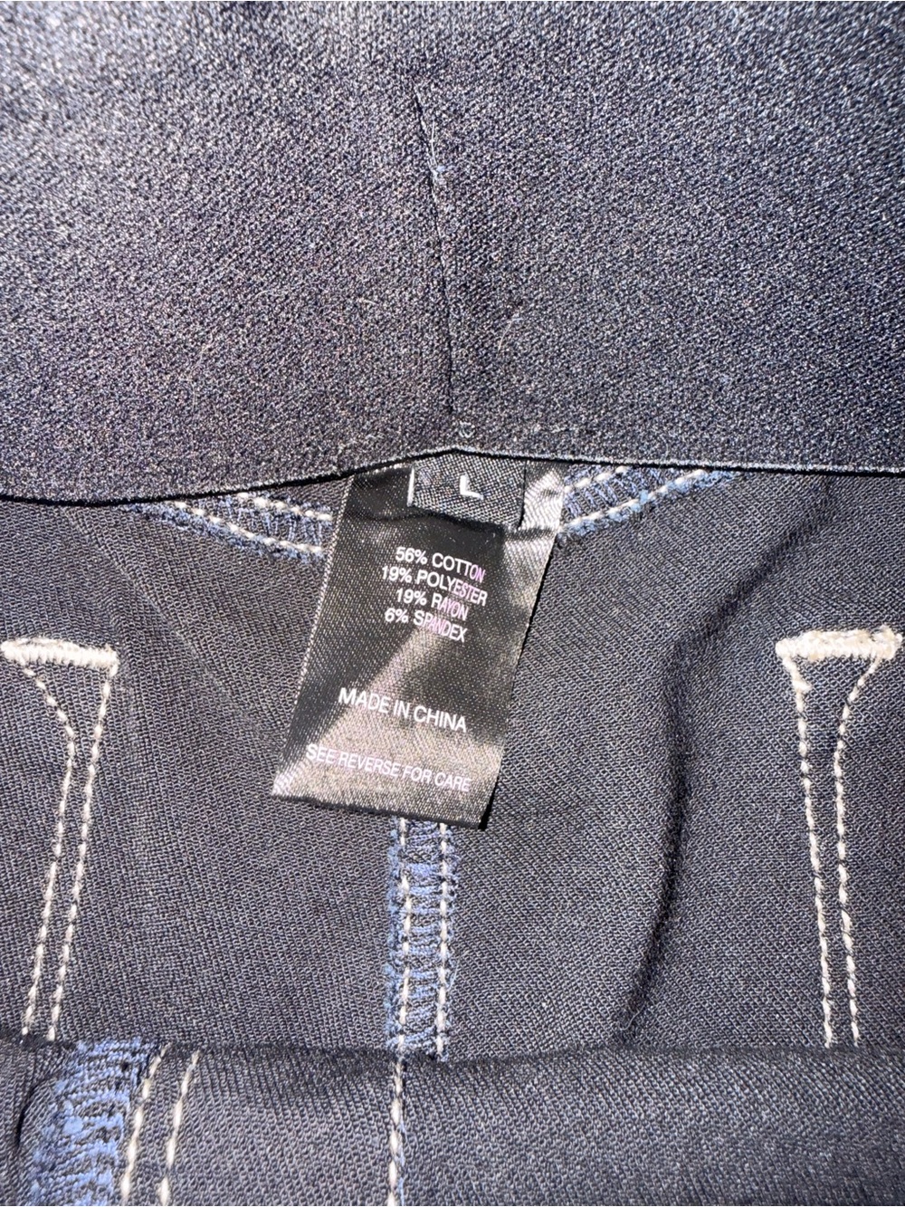 Women’s Dark Blue Slim Jeans - Picture 3 of 3